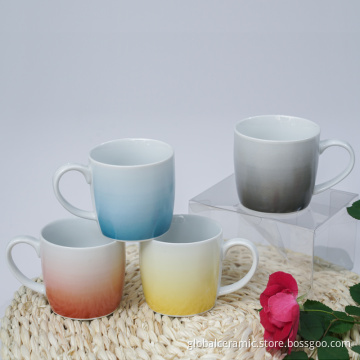 ceramic barrel shape coupe mug